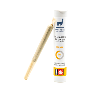 EAST FORK CULTIVARS - EF | Sour Lemon Kush | 0.5g 1:1 THC:CBD Create Pre-Rolls