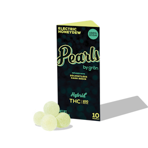 Gron | Edibles | Live Rosin Pearls - Electric Honeydew | 100mg