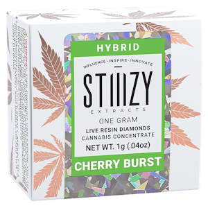 STIIIZY - STIIIZY Cherry Burst Live Resin Diamonds (H) 1g
