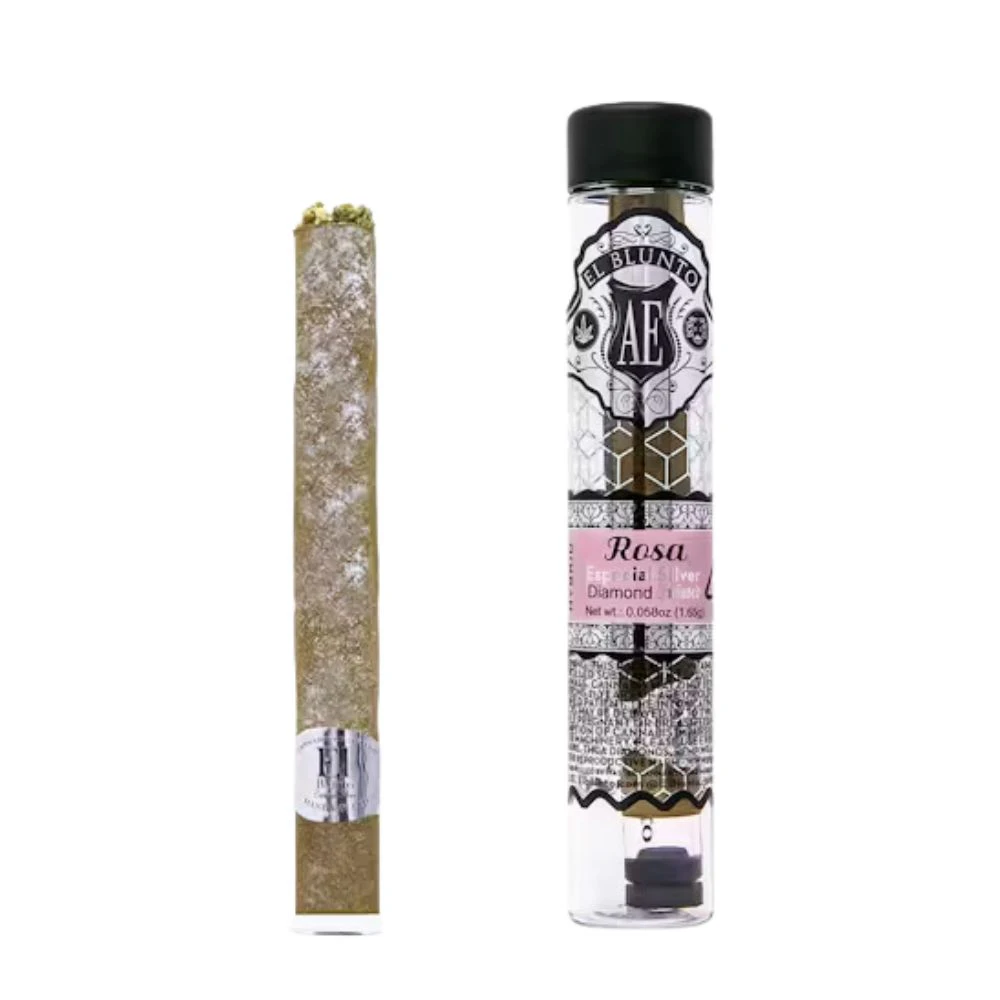 EL BLUNTO - ESPECIAL SILVER ROSA DIAMOND INFUSED 1.65G - EL BLUNTO Main Image