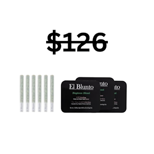 El Blunto by Albert Einstone's - El Blunto Bundle | 3x 6pk Hash Infused Glass Tip Jointitos | El Blunto