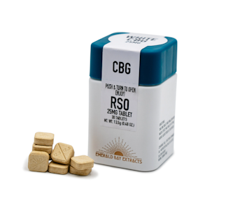 EMERALD BAY EXTRACTS - EMERALD BAY EXTRACTS - Capsules - White CBG - Full Spectrum RSO - 40PK 