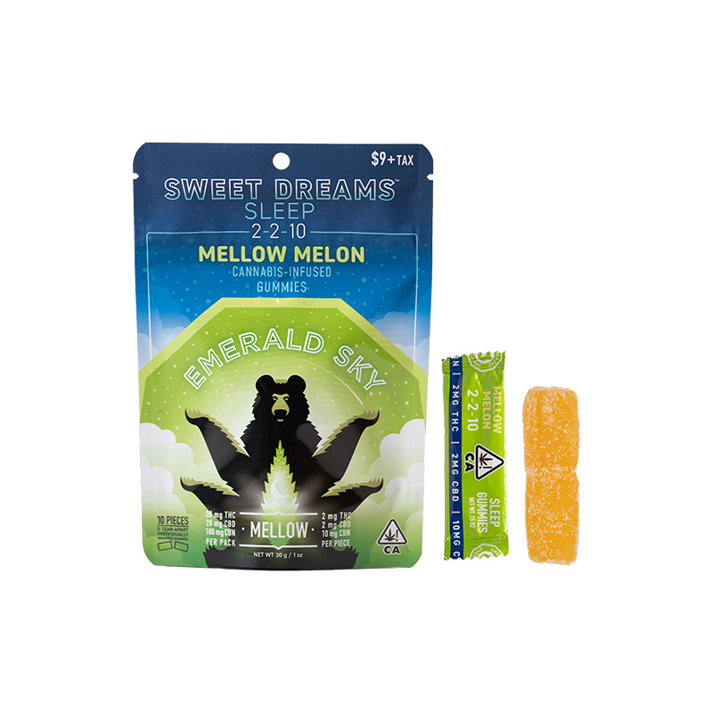 MELLOW MELON 2:2:10 THC/CBD/CBN - 5PK | EDIBLE