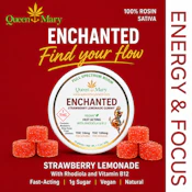 Queen Mary -Emerald Cup Winning!! Enchanted- Vegan Gummy (Rosin) W/Rhodiola & B-12