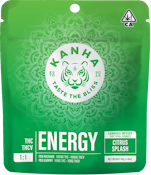 Kanha- Energy- Citrus Splash Gummies- 1:1 (THC/THCV)