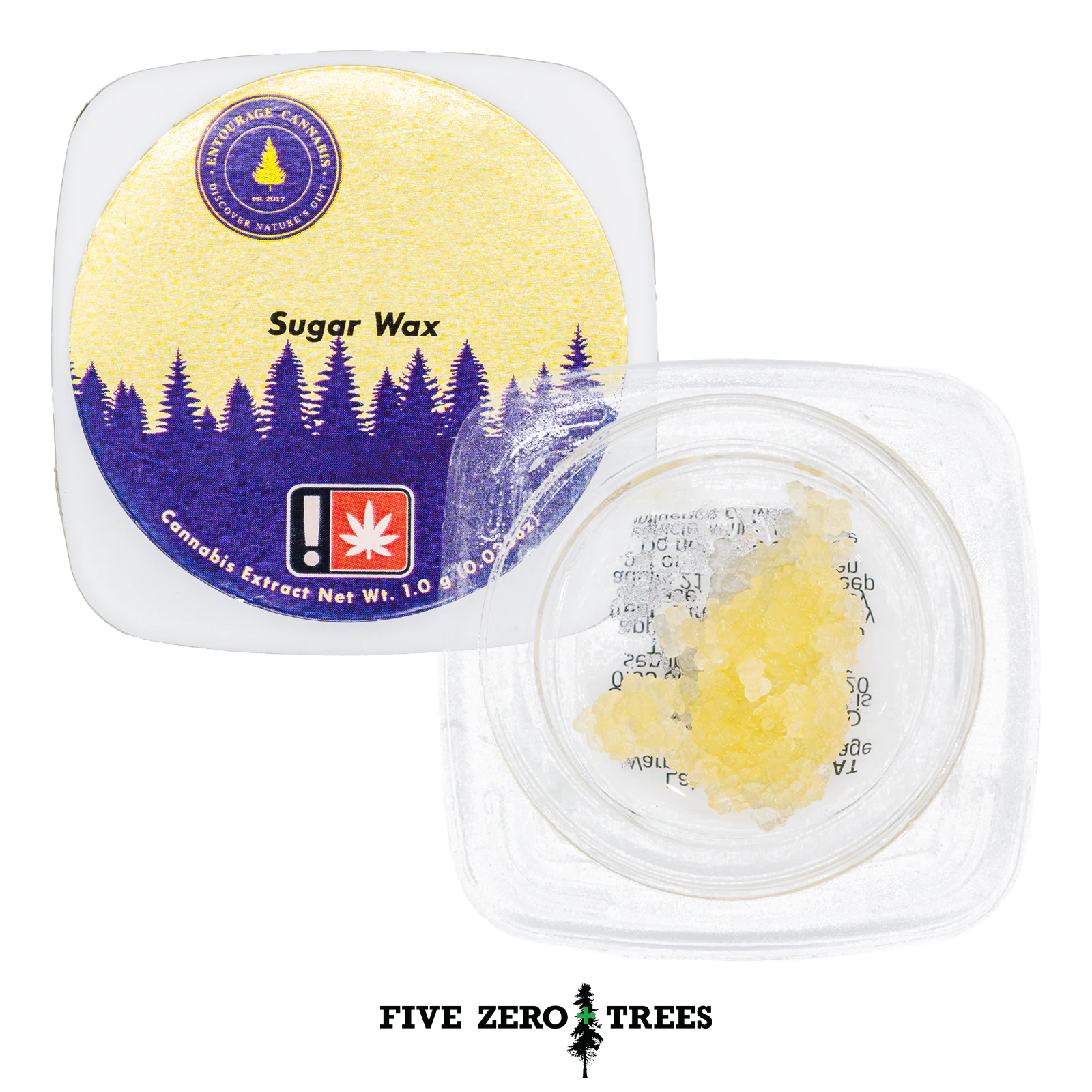 Entourage Cannabis - Entourage Caribbean Breeze Sugar Wax 1g Main Image