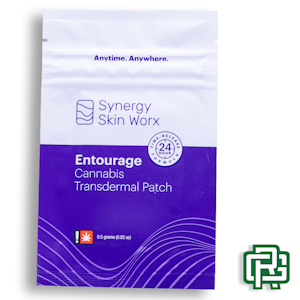 SYNERGY SKIN WORX - Entourage Transdermal Patch | 40:20:2:2:1 (THC:CBD:CBN:CBG:CBC)