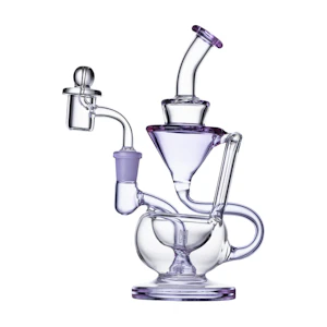 HUMAN GRADE - 8" PURPLE RECYCLER 1A - HUMAN GRADE