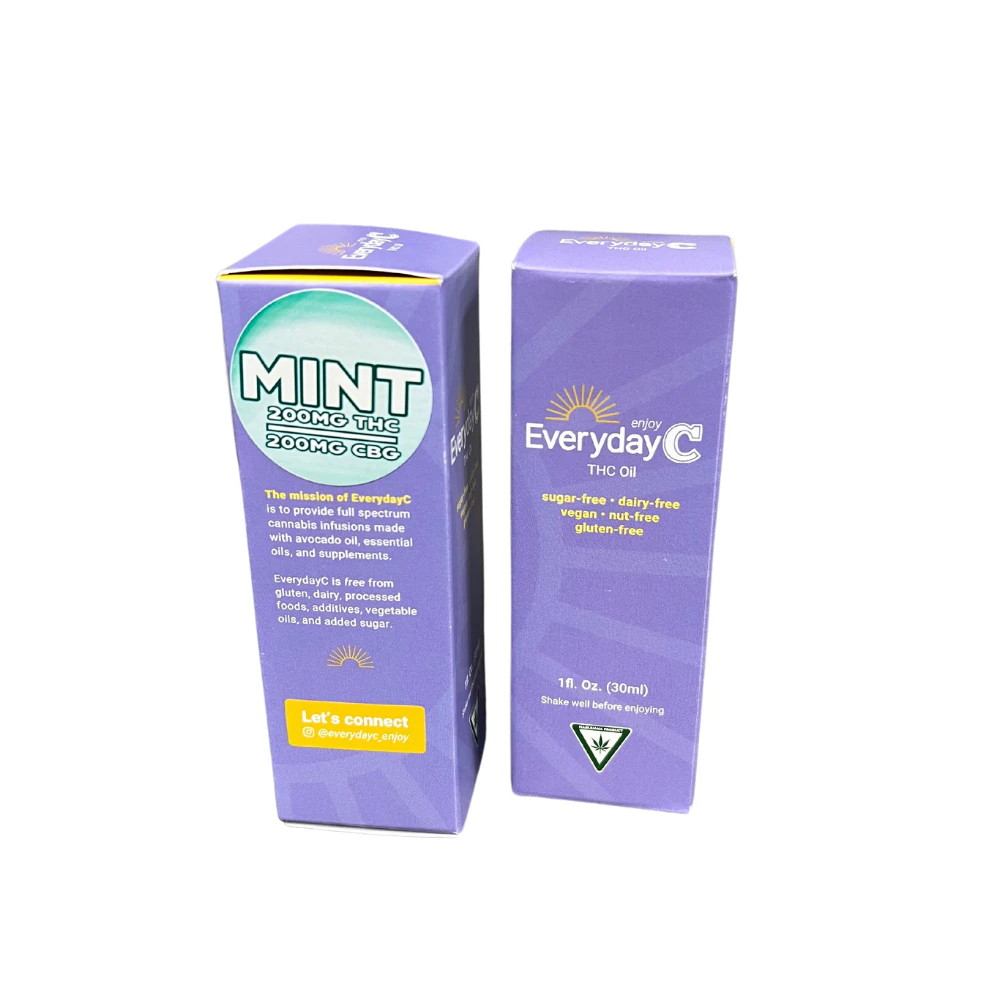 Franklin Fields - Mint 200mg 1:1 THC:CBG Tincture - EVERYDAY C Main Image