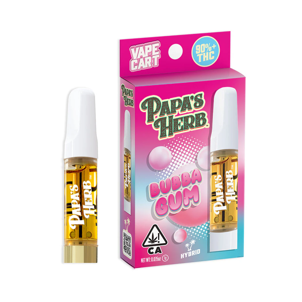 Papa's Herb - Papa's Herb - 1g Cart - Bubba Gum Main Image