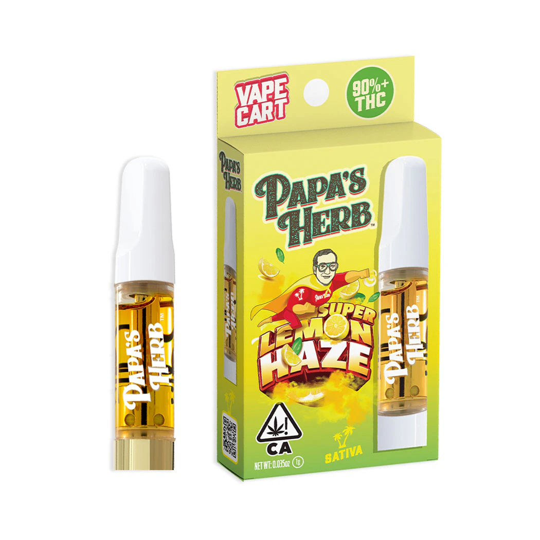 Papa's Herb - Papa's Herb | Super Lemon Haze | Cartridge | [1g] | Sativa Main Image