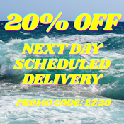20% OFF NEXT DAY SCHEDULED DELIVERY!