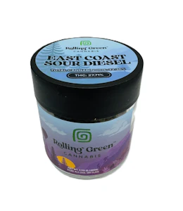 Rolling Green - Rolling Green - East Coast Sour Diesel - Sativa - 3.5g