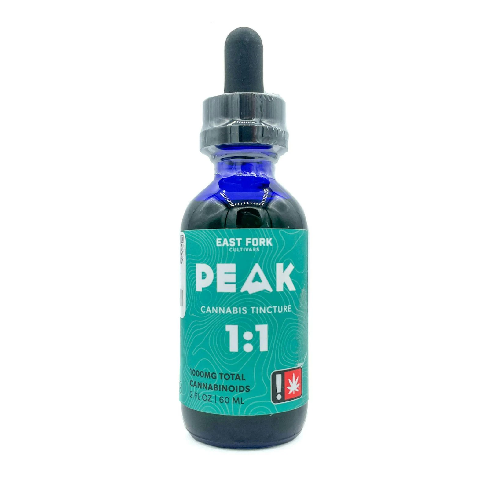 East Fork Cultivars - EF | CBD:THC 1:1 | 500mg Hybrid Tincture  Main Image