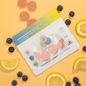 SWC East Light Cannabis | 2:1 Happy Time Peach Passionfruit Gummy | 200mg THC : 100mg CBG | 18pk