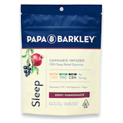 Papa & Barkley - CBN Sleep - Berry Pomegrante 1:1:1 - Gummies - 20pk - 100mg