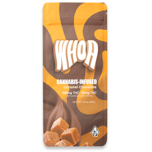 WHOA - Whoa - Bar - Caramel Chocolate - Chocolate - Edible - 100mg