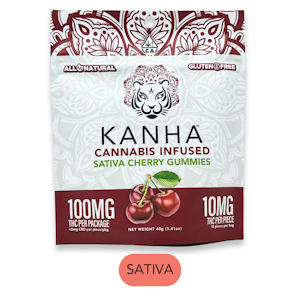 KANHA - Kanha - Classic - Cherry - Gummies - 10pk - 100mg