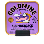 Goldmine Gummies - Slumberjack - Huckleberry Pie - CBN - Gummies - 10pk - 100mg