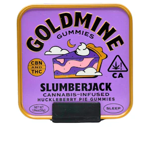 Goldmine Gummies - Goldmine Gummies - Slumberjack - Huckleberry Pie - CBN - Gummies - 10pk - 100mg