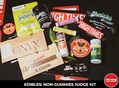 High Times - High Times | Edibles: Non-Gummies Cannabis Cup Judge Kit