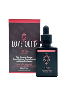 LOVE OUI'D - Love Oui'd | Flow Tincture | 30mg THC:300mg CBD