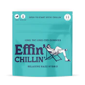 Effin' | Chillin | Relaxing Razz 1:1 | 100mg (10pk)