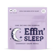 Effin' | Sleep | Goodnight Grape 2:1 THC:CBN | 100mg (10pk)