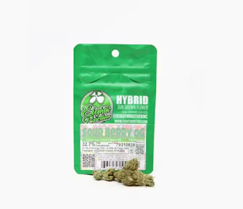 Eighth Brother - Eighth Brother 3.5G Sour Berry OG Sungrown Flower