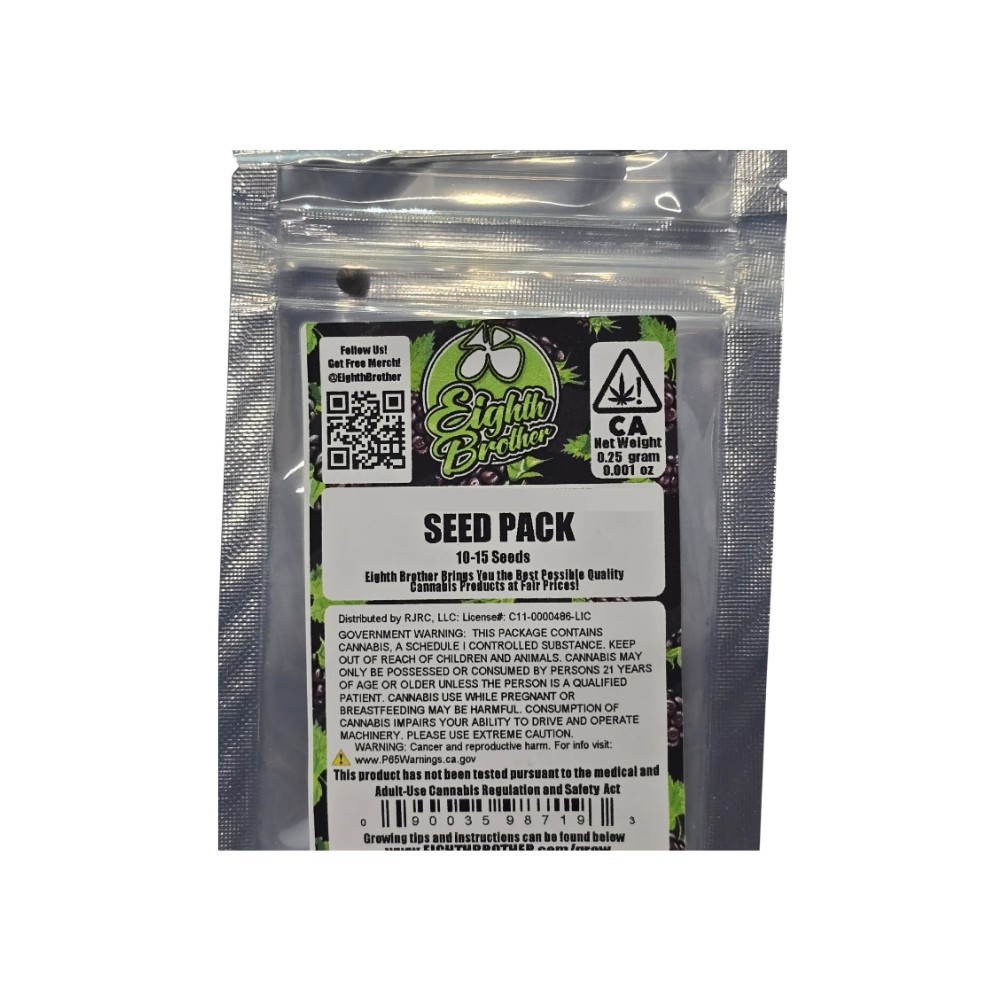 10 PACK SEEDS - OG KUSH - EIGHTH BROTHER -