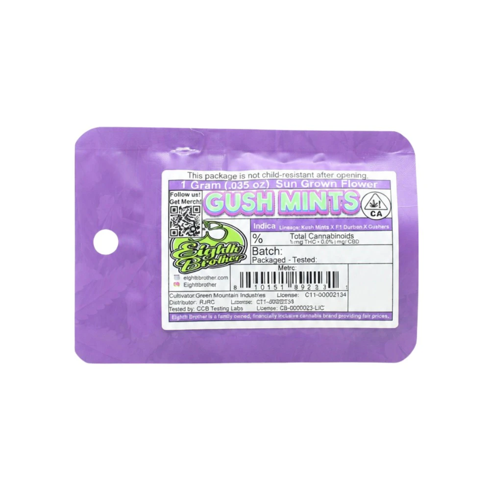 Eighth Brother - GUSH MINTS 1G - EIGHTH BROTHER Main Image
