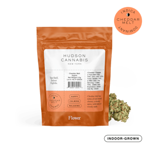 HUDSON CANNABIS - HUDSON | CHEDDAR MELT | INDICA | 3.5G