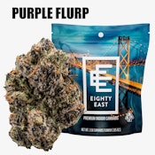 Eighty East - Purple Flurp - Premier Indoor - Indica - 3.5g
