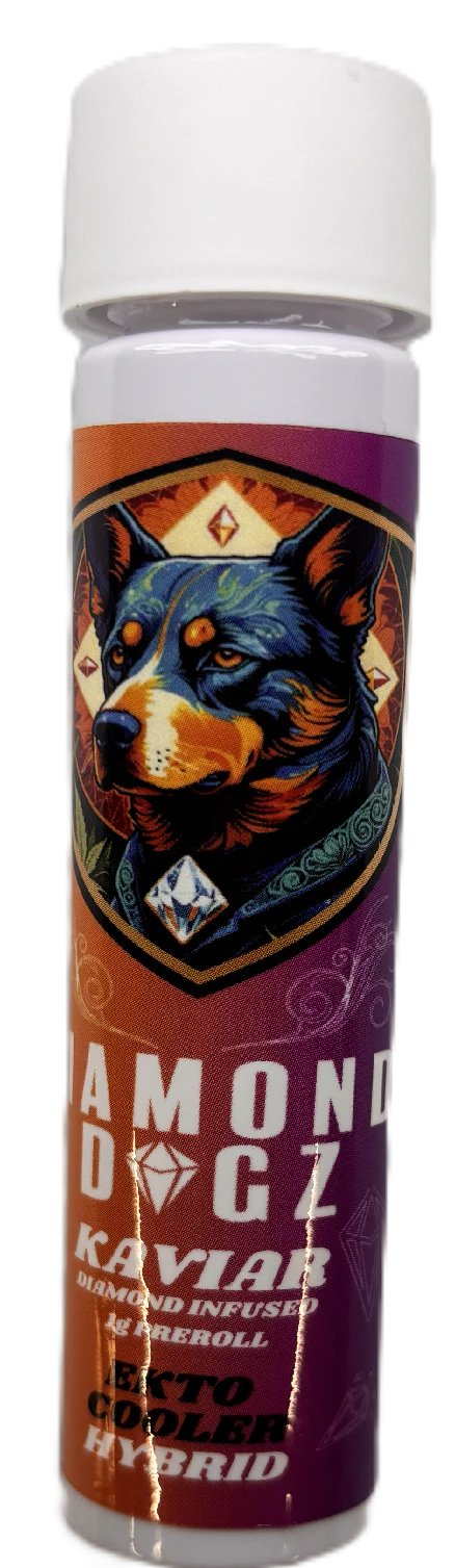 Diamond Dogz - Ekto Cooler (1G) | Kaviar Infused Pre-Roll | Hybrid  Main Image