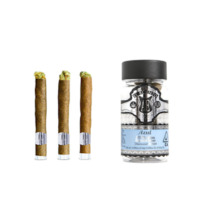 El Blunto by Albert Einstone's - Azul (I) | .85g 3pk Silver Especial Diamond Infused El Bluntito | El Blunto by AE