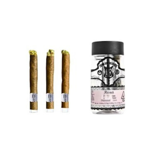 El Blunto by Albert Einstone's - Rosa (H) | .85g 3pk Silver Especial Diamond Infused El Bluntito | El Blunto by AE