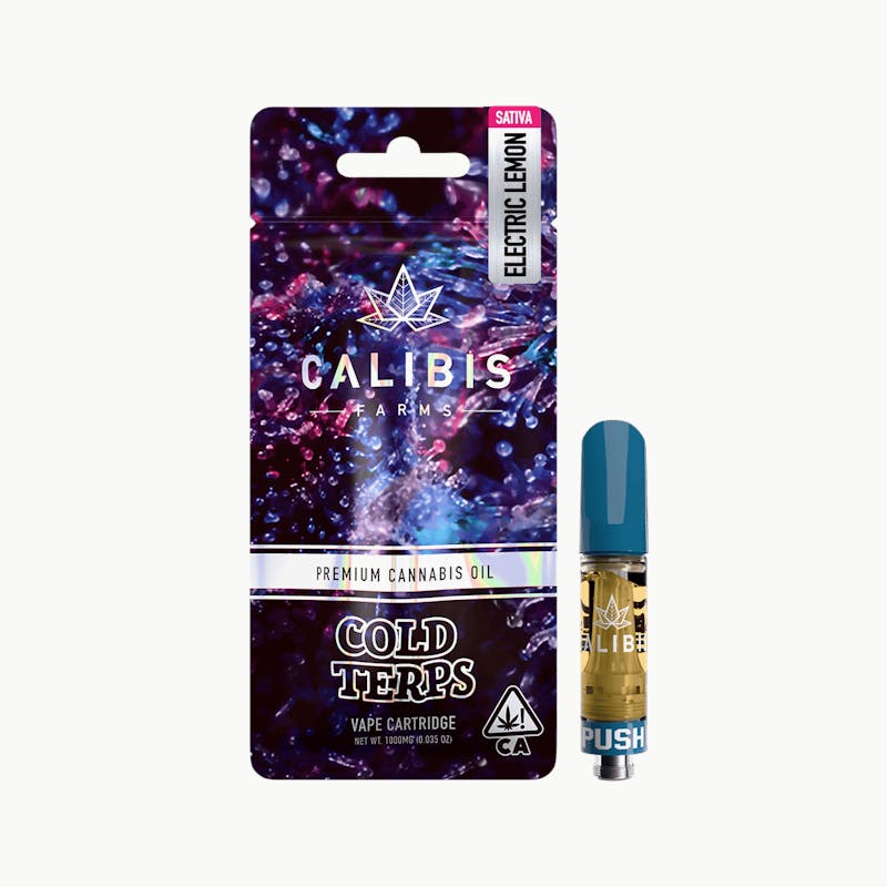 Calibis Electric Lemon Cold Terps Cartridge 1.0g