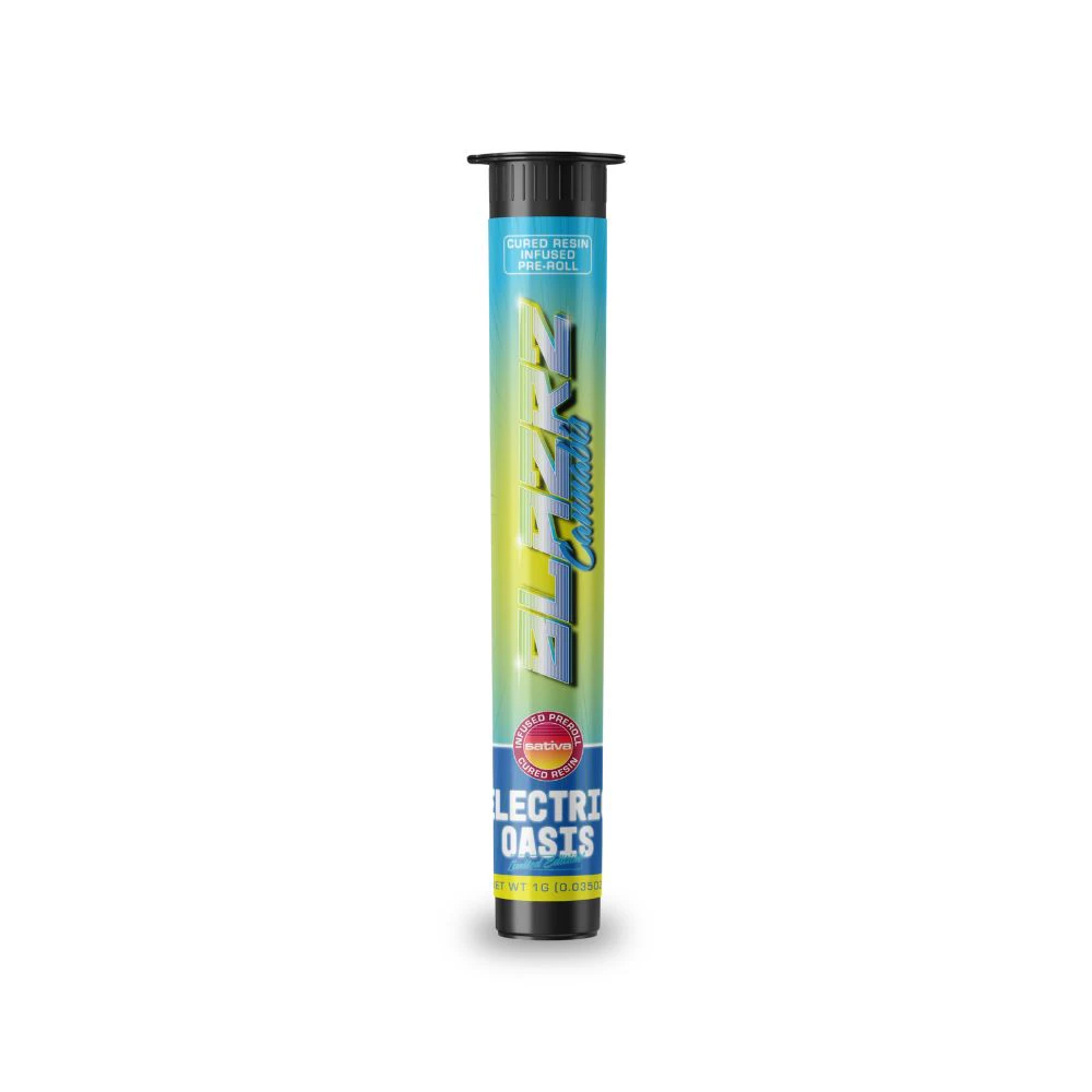 Blazrz - Electric Oasis 1g Infused Preroll - BLAZRZ Main Image
