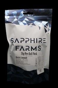 Sapphire - Electric Lemonade | Pre-Rolls 1g | 28pk