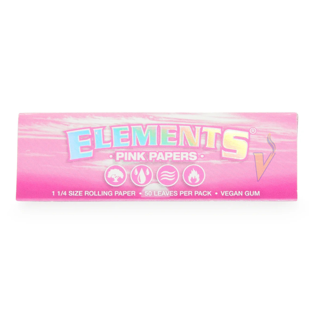 Elements 1 1/4 Rolling Pink Papers (50 pack) picture
