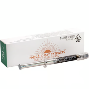 EMERALD BAY EXTRACTS - EMERALD BAY EXTRACTS - RSO - Lifter - High CBD - 27:1 - Full Spectrum Syringe - 1G