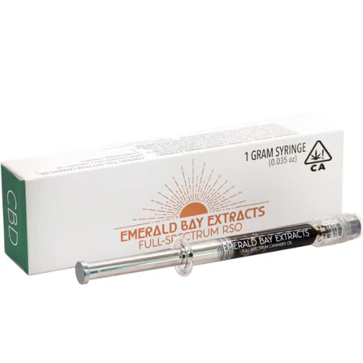 Emerald Bay Extracts - EMERALD BAY EXTRACTS - RSO - Lifter - High CBD - 27:1 - Full Spectrum Syringe - 1G Main Image