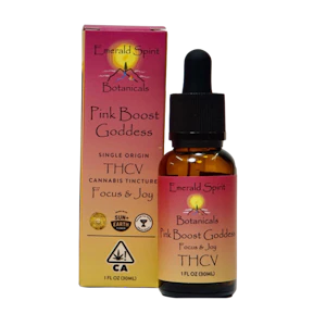 Emerald Spirit - Pink Boost Goddess | 30ml THCV:THC 130:155mg Tincture | Emerald Spirit