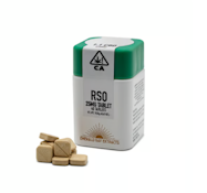 EMERALD BAY EXTRACTS: Legendary Biscotti 1:1 RSO Tablets - 40 Tablets/25mg Per Tablet/1000mg Per Package 