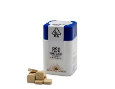 EMERALD BAY EXTRACTS: Glitter Bomb RSO Tablets - 40 Tablets/25mg Per Tablet/1000mg Per Package (I)
