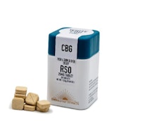 EMERALD BAY EXTRACTS: White CBG RSO Tablets - 40 Tablets/25mg Per Tablet/1000mg Per Package