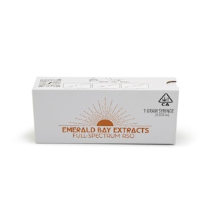 EMERALD BAY EXTRACTS - White CBG- RSO Syringe - (CBG) - Emerald Bay Extracts