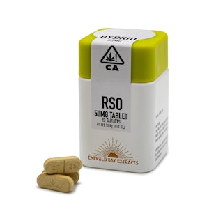EMERALD BAY EXTRACTS - Hybrid - 1000mg - RSO Tablets - Emerald Bay Wellness