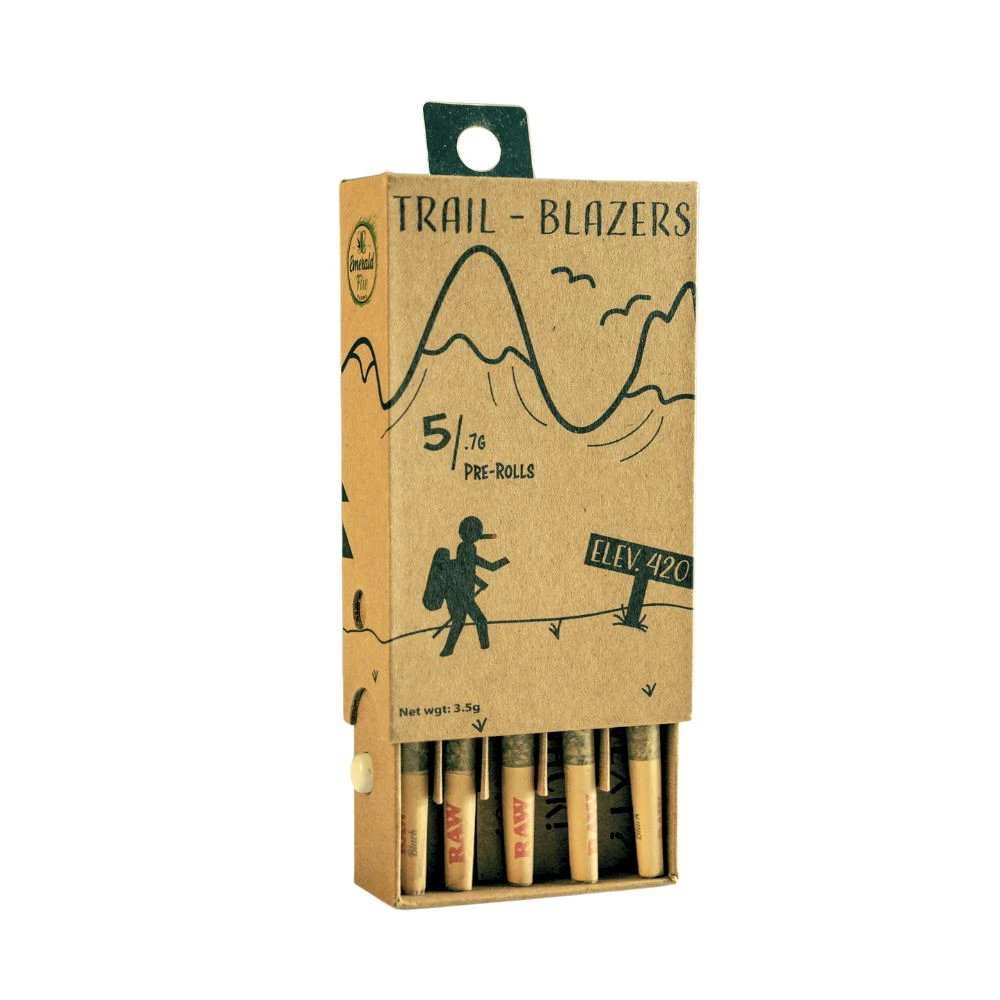 EMERALD FIRE (OK) - Sin Mintz 5pk Prerolls (3.5g total/.7g each) - EMERALD FIRE (TRAIL BLAZERS) Main Image
