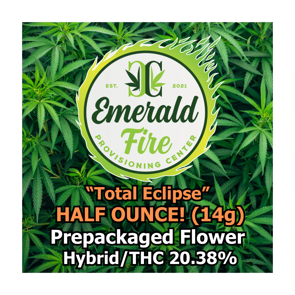 EMERALD FIRE (OK) - Total Eclipse 14g Prepackaged Flower - EMERALD FIRE Main Image